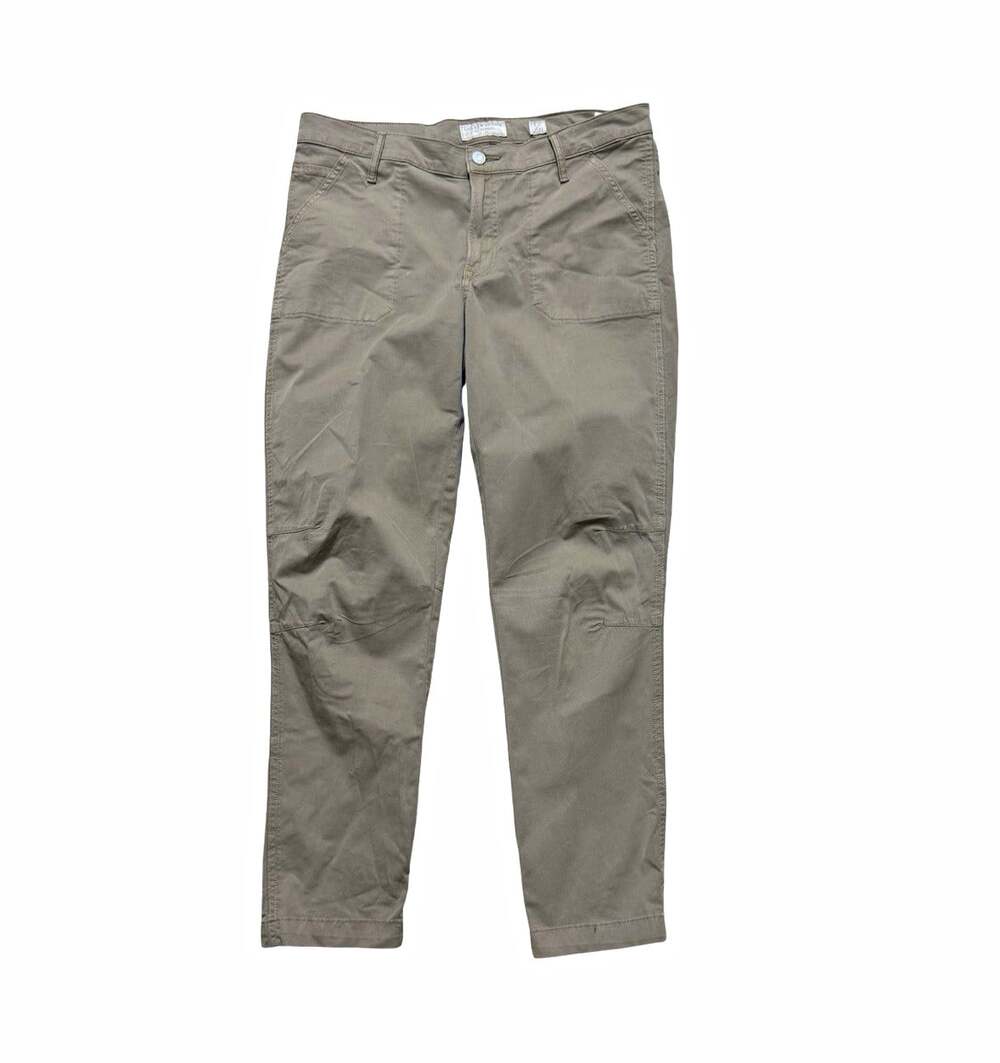 Lucky Brand The Cargo Men’s Pants 34x28 Beige Khaki Stretch Cotton